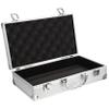 COHEALI Aluminum Alloy Portable Medical Storage Box with Handle Multi Functional Tool and Cosmetic Carrying Case for Home Office Travel and Workshops Capacity Organizer view 1