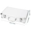 COHEALI Aluminum Alloy Portable Medical Storage Box with Handle Multi Functional Tool and Cosmetic Carrying Case for Home Office Travel and Workshops Capacity Organizer view 2