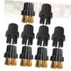 DEARMAMY 10Pcs Household Appliance Brush Head Multi Purpose Steam Cleaning Brushes for Home Use Durable Hair and Copper Brush Heads Essential Cleaning Accessories view 3