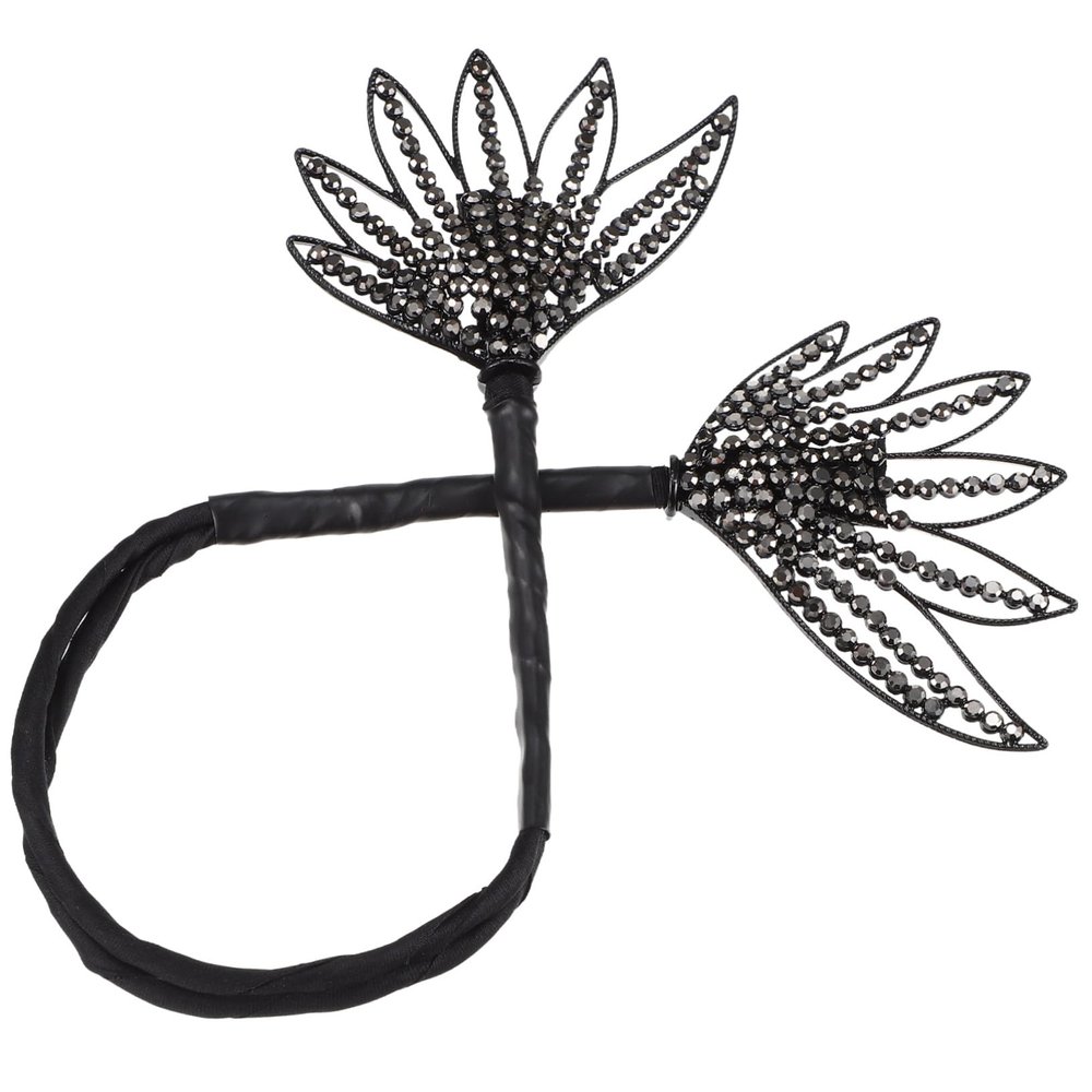 Beaupretty Hair Bun Maker Tool Set Reusable Metal Bun Fixing Clip for Women French Twist Headband Elastic Bands for Long Hair Styles and Updos