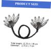 Beaupretty Hair Bun Maker Tool Set Reusable Metal Bun Fixing Clip for Women French Twist Headband Elastic Bands for Long Hair Styles and Updos view 2