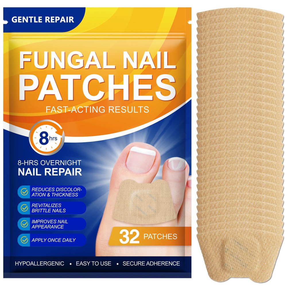 Nail TreatmentFungal Nail Patches For Toenails 32patches, Restore The Nails Natural Strength And Clarity.