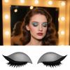 2-in-1 Reusable Eyeshadow & Eyelash Makeup Stickers, Lazy Eye Shadow Eyelash Patch | Makeup Stencils Sticker For All Eye Shapes, 2 Pairs view 3
