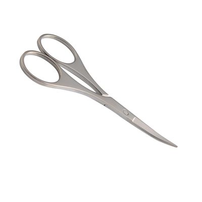 HAKIDZEL 1Pc Stainless Steel Nose Hair and Eyebrow Scissors Trimming Tool for Safe Painless Grooming with Rounded Tips for Men and Women for Delicate Areas