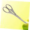 HAKIDZEL 1Pc Stainless Steel Nose Hair and Eyebrow Scissors Trimming Tool for Safe Painless Grooming with Rounded Tips for Men and Women for Delicate Areas view 3