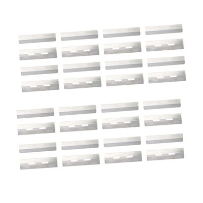 DECOMELODY 80Pcs Eyebrow Shaping Blades Eyebrow Trimmer for Precision Grooming Compact Makeup Tool for Travel Convenient and Easy to Clean