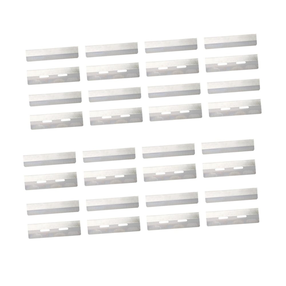 DECOMELODY 80Pcs Eyebrow Shaping Blades Eyebrow Trimmer for Precision Grooming Compact Makeup Tool for Travel Convenient and Easy to Clean