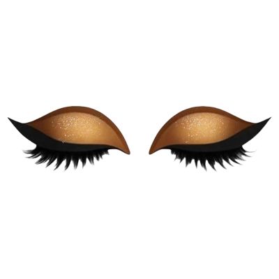 2-in-1 Reusable Eyeshadow & Eyelash Makeup Stickers, Lazy Eye Shadow Eyelash Patch | Makeup Stencils Sticker For All Eye Shapes, 2 Pairs