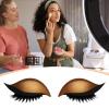 2-in-1 Reusable Eyeshadow & Eyelash Makeup Stickers, Lazy Eye Shadow Eyelash Patch | Makeup Stencils Sticker For All Eye Shapes, 2 Pairs view 3