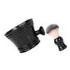 Beavorty 1Set Shaving Brush Set with Foaming Bowl Men's Grooming Kit for Quick Lathering Comfortable Shaving Experience for Fathers Friends Nylon Brush Plastic Soap Bowl view 1