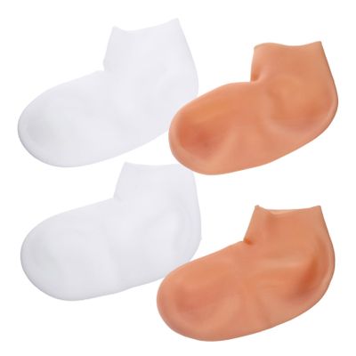 GALPADA Moisturizing Lotion Socks for Foot Pairs Elastic Spa Socks Reusable Overnight Moisture for Cracked Feet Hydrating for Women
