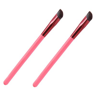GALPADA 2Pcs Angled Eyebrow Brush Set Blending Brush for Women Professional Eye Makeup Tool for Precise Application and Shaping