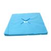 LIFKOME Non-woven Disposable Face Hole Pillow Mats 100pcs Blue Massage Bed Covers for Beauty Salon and Spa Thickened Design for Comfortable Use view 1