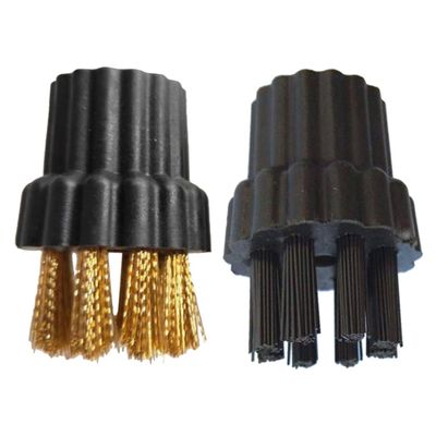 MUCKLILY Steam Cleaner Brush Head 10Pcs Plastic and Copper for Home Use