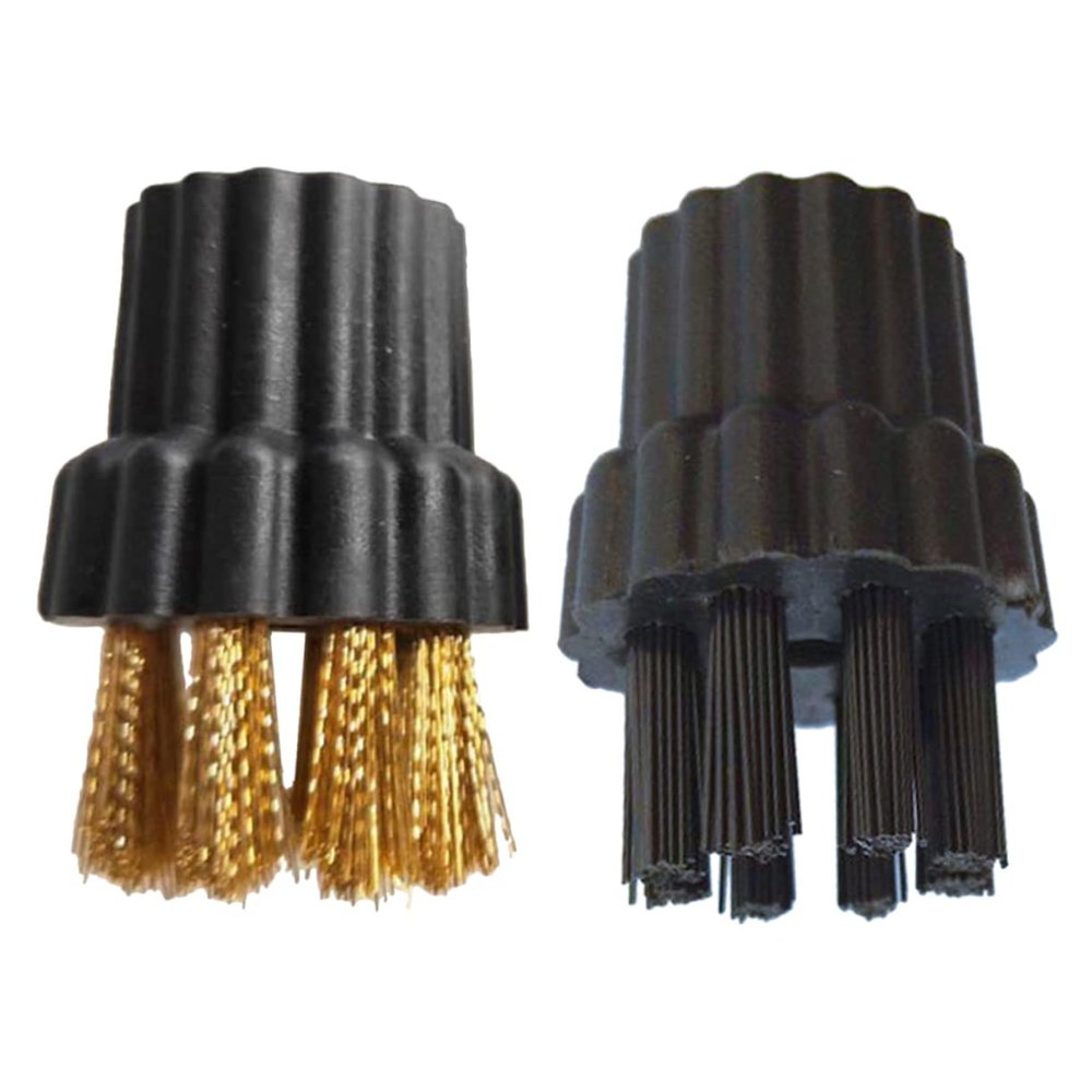 MUCKLILY Steam Cleaner Brush Head 10Pcs Plastic and Copper for Home Use