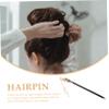MUCKLILY Wooden Hair Chopsticks for Women Vintage Hair Sticks with Tassel for Parties Cosplay and Weddings Durable Wood and Jade Hair Accessories for Elegant Hair Buns view 2