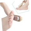 LIFKOME Double-Sided Pumice Foot Scrub Brush Set 2pcs Natural Bristle Callus Remover for Pedicure Care for Exfoliating Dead Skin on Feet and Heels view 2