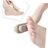 LIFKOME Double-Sided Pumice Foot Scrub Brush Set 2pcs Natural Bristle Callus Remover for Pedicure Care for Exfoliating Dead Skin on Feet and Heels view 3