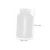 HEALSOPTHY 6Pcs Transparent Plastic Bottles with Lids Reusable Sub Packing Containers for Liquids for Travel Kitchen and Daily Use view 2