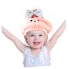 Beaupretty Coral Hair Drying Towel Soft Absorbent Bath Wrap Lightweight Cute Cartoon Design for Boys Travel Friendly Hair Towel view 2