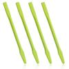 4PCS Eyebrow Wax Sticks, Silicone Eyebrow Wax Stick, Green Waxing Spatulas, Non-Stick Waxing Spatulas, Reusable Hair Removal Sticks For Home Salon and Body Use, Hard Wax-Stick view 1