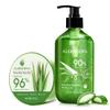 Aloderma Aloe Vera Gels Set, 2 Pieces - 200g Aloe Vera Gel, 300g Aloe Vera Gel + Tea Tree Oil - Hydrating, Soothing, Moisturizing view 1