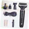 DECHOUS Rechargeable Electric Razor Set for Men and Women Nose Hair Trimmer Eyebrow Clipper Portable Grooming Kit view 2