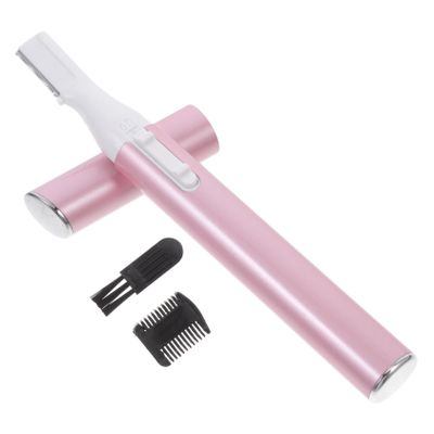 OATIPHO Electric Eyebrow Trimmer Hair Remover 2-in-1 Nose Hair Cutter Hypoallergenic Blades for Women Compact and Cordless Design