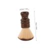 Healeved Large Barber Hair Duster Brush Professional Neck Cleaning Tool for Barbers Soft Bristles Solid Handle Essential Salon Accessory for Hair Cutting view 2