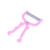Ipetboom Manual Facial Hair Remover 2-Piece Spring Hair Threader Set for Women Painless Facial Epilator Tool for Home Use Compact and Easy to Use Random Color view 1
