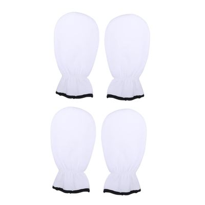 DEARMAMY 2Pairs Paraffin Wax Gloves Hand Care Treatment Mittens for Heated Spa Exfoliating Hand Covers Soft Flannelette for Dry Skin Circulation Boost