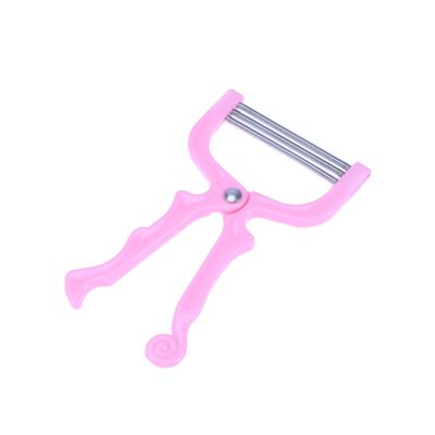 DECHOUS Manual Facial Hair Remover Threader Portable Hair Epilator for Women Compact Spring Design Random Color