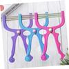 DECHOUS Manual Facial Hair Remover Threader Portable Hair Epilator for Women Compact Spring Design Random Color view 3