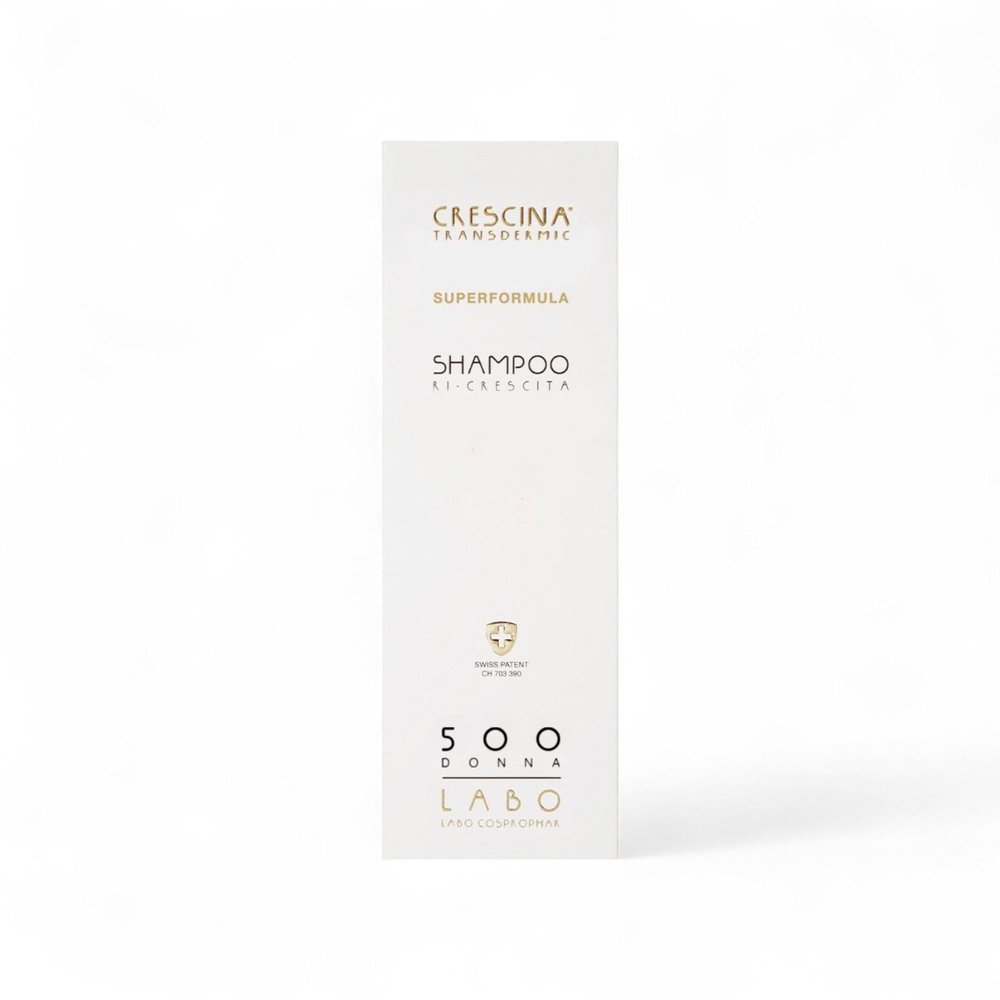 Crescina Shampoo Superformula Re-Growth Anti-Hair Loss Strengthening for Thinning Hair 500 Woman 150ml