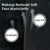 2-Pack Reusable Makeup Remover Cloths for Face  20cm Soft Polyester Washable Makeup Pads, Square Makeup Towels, Non-Chemical Face Washcloths for Daily Cleansing (JMJ07-15cm-2pc) view 4