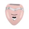 PartyKindom 1Set Electric Trimmer for Women Heart Shaped Wet Dry Hair Removal Device Portable Shaver for Sensitive Skin for Underarm Legs Grooming view 1