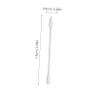 DEARMAMY 30pcs Double-Headed Cotton Swabs Disposable Ear Cleaning Tools Paper Roll Hypoallergenic and Soft for Travel and Makeup Application view 2