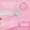 Air Jungles On-the-Go Personal Care Wipes Bundle  Makeup Remover & Flushable Wipes, Individually Wrapped view 3