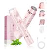 Women Shaver, 2-in-1 Women's Body Shaver, 2 in 1 Double-Headed Waterproof Wet and Dry Electric Razors Bikini Trimmer (Pink) view 1