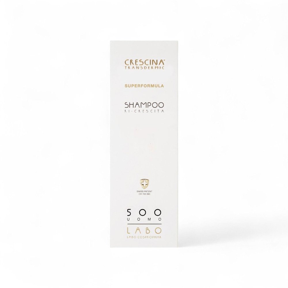 Crescina Shampoo Superformula Re-Growth Anti-Hair Loss for Thinning Hair 500 Man 150ml