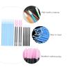 BESTYASH 1Set Eyebrow Cleaning Rods Disposable Eyelash Brushes Disposable Lash Cleaning Wands Nylon Spiral Brushes Cotton Swabs Random Color Beauty Tool Set view 3