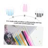 BESTYASH 1Set Eyebrow Cleaning Rods Disposable Eyelash Brushes Disposable Lash Cleaning Wands Nylon Spiral Brushes Cotton Swabs Random Color Beauty Tool Set view 4