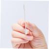 NIYANGLE 30pcs Double-Ended Cotton Swabs Disposable Ear Cleaning Tool Paper Roll for Travel and Personal Care Soft Cotton Tips for Gentle Cleaning view 4