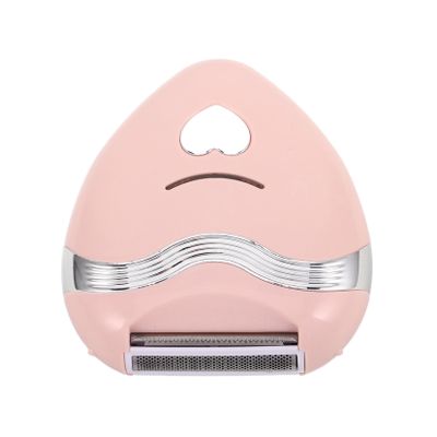 ELAYARD 1Set Portable Women Electric Razor Heart Shaped Hair Removal Device for Underarms Legs Rechargeable Travel Friendly Shaver Wet Dry Use for Effortless Grooming