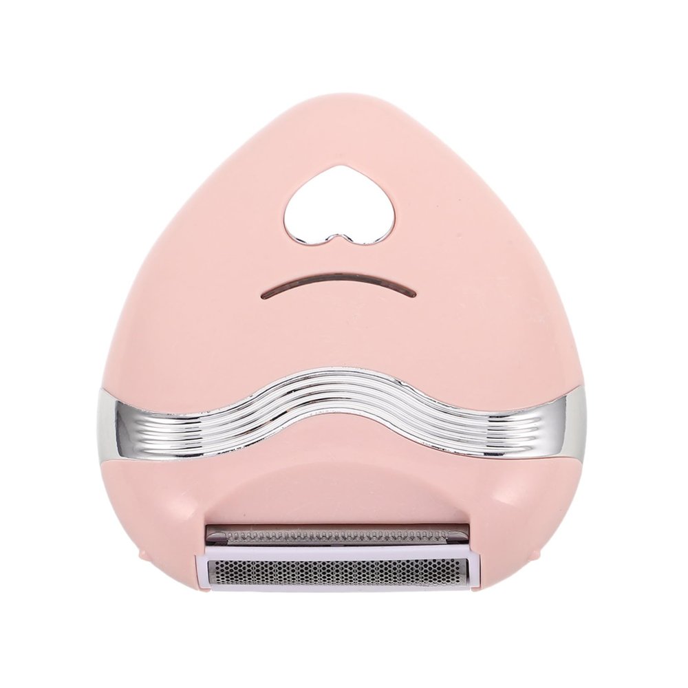 ELAYARD 1Set Portable Women Electric Razor Heart Shaped Hair Removal Device for Underarms Legs Rechargeable Travel Friendly Shaver Wet Dry Use for Effortless Grooming