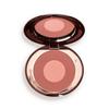 Charlotte Tilbury Cheek to Chic Powder Blush - Two-Tone Cheek Makeup with a Radiant, Luminous Finish - Buildable Color that Smooths, Buffs & Blends for a Light Reflecting Glow - Pillow Talk Deep view 1