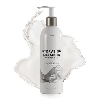 Hydrating Shampoo and Conditioner 2-in-1 for Dry Hair  Color Safe Shampoo and Conditioner in One Formula, Honey & Aloe Moisture Boost for Deep Hydration & Silky Shine, For Colored Hair (12 Fl Oz)
