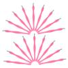 ELAYARD 24Pcs Cuticle Trimmer and Remover Kit Ergonomic Stainless Steel Dead Skin Fork and Precision Cuticle Pusher for Home Manicure and Salon Pedicure Lightweight and Durable view 1