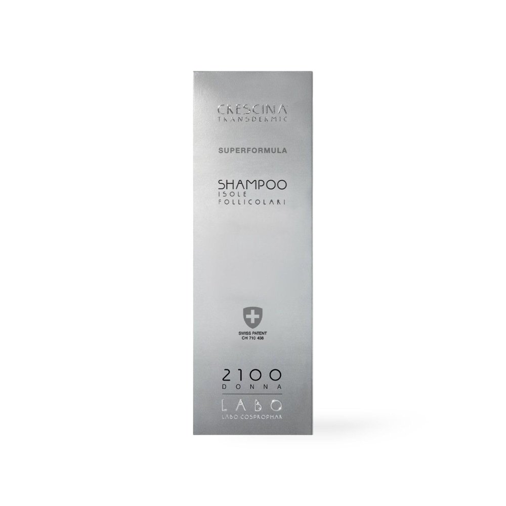 Crescina Shampoo Superfomula Follicular Islands Stimulates Regrowth for Thinning Hair 2100 Woman 150ml