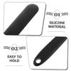 VALICLUD 2Pcs Irregular Waxing Applicator Flexible Silicone Hair Removal Tools for Large Areas Nonstick Waxing Spatula for Efficient Mud and Application for Body Hair Removal view 3